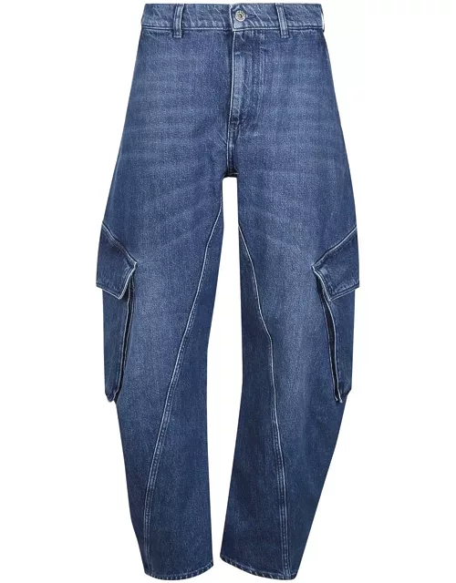 J.W. Anderson Logo Patch Tapered Jean