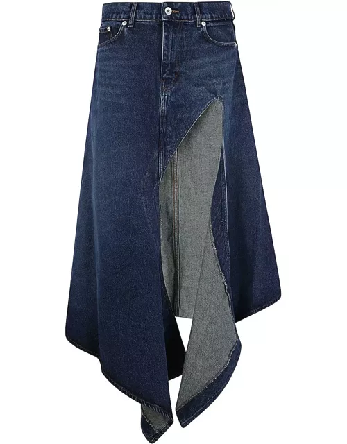 Y/Project Evergreen Cut Out Denim Skirt