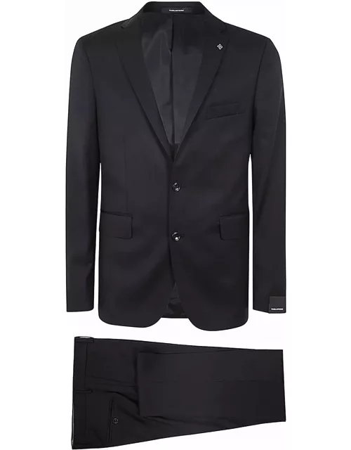 Tagliatore Classic Suit With Constructed Shoulder