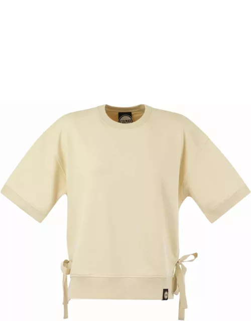 Colmar Cotton Blend Short-sleeved Sweatshirt