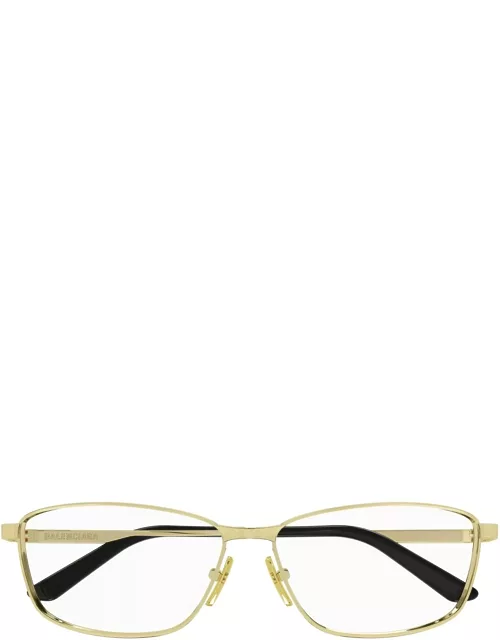 Balenciaga Eyewear Bb0283o Gold Glasse