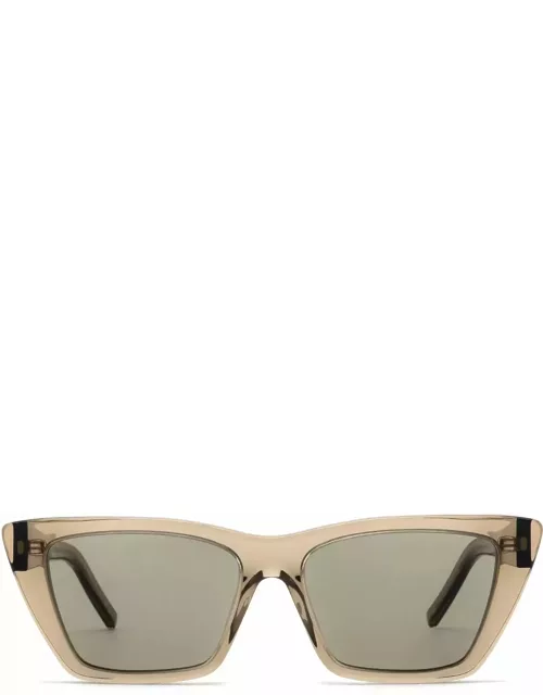 Saint Laurent Eyewear Sl 276 Brown Sunglasse