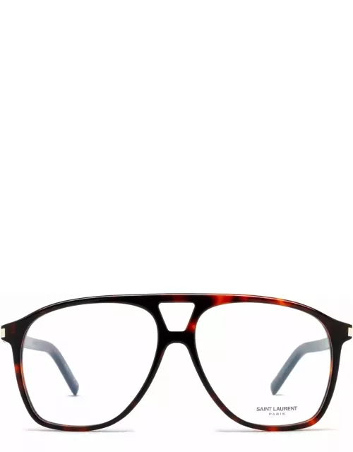 Saint Laurent Eyewear Sl 596 Opt Havana Glasse