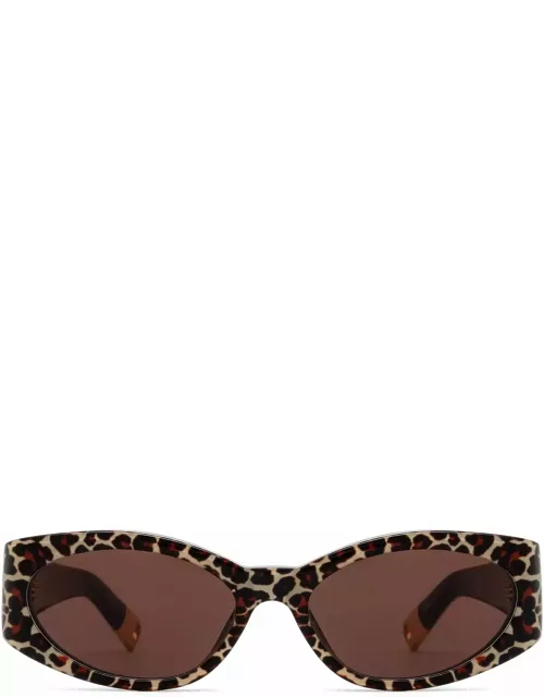 Jacquemus Jac4 Leopard Glasse