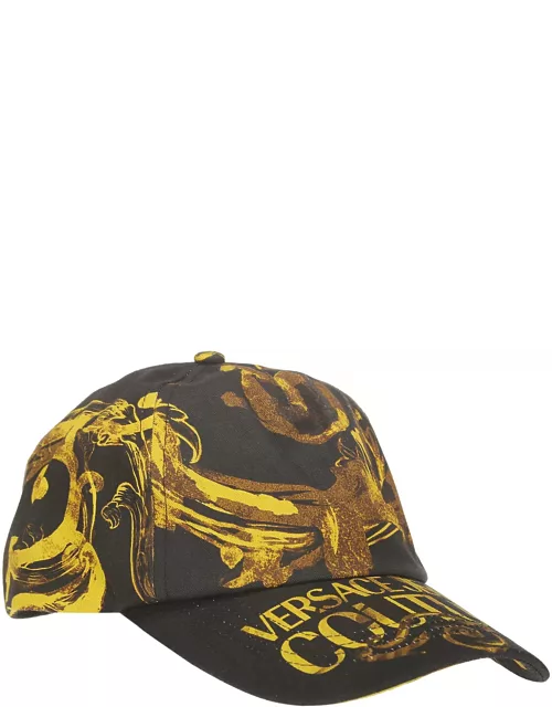 Versace Jeans Couture Baseball Cap With Pences Hat