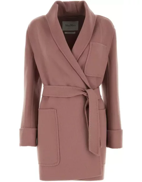 Max Mara Deconstructed Jacket In Wool And Cashmere