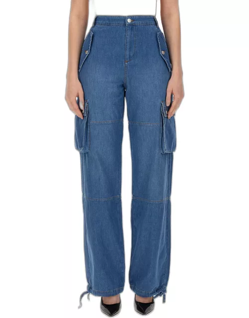 moschino jeans cargo pant