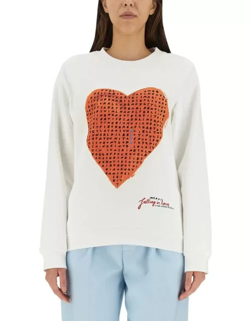 Marni Heart Crucipuzzle Sweatshirt