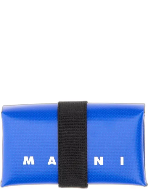 Marni Blue Pvc Wallet