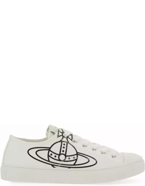 Vivienne Westwood Low Sneaker With Orb Logo