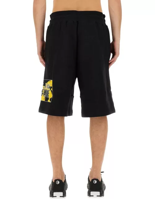 Versace Jeans Couture Bermuda With Logo
