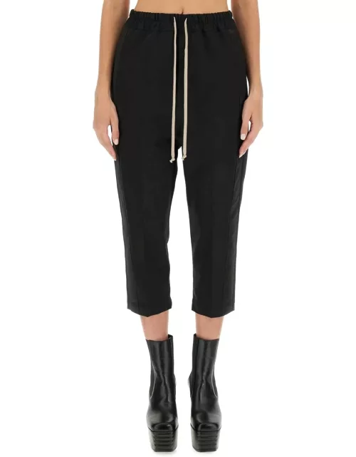 Rick Owens Drawstring Astaires Cropped Pant