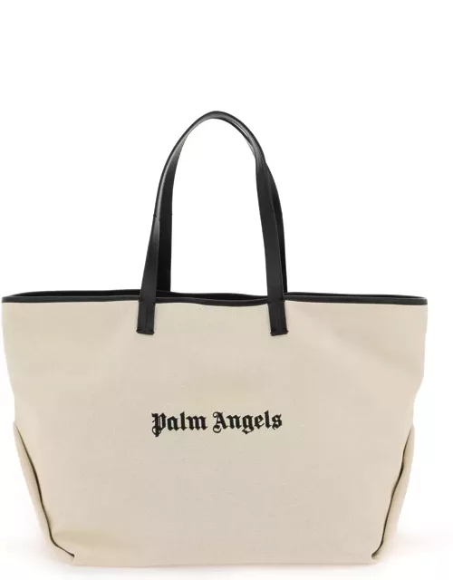 Palm Angels Canvas Tote Bag