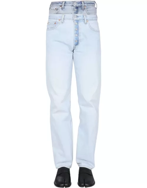1/OFF Double Waisted Jean