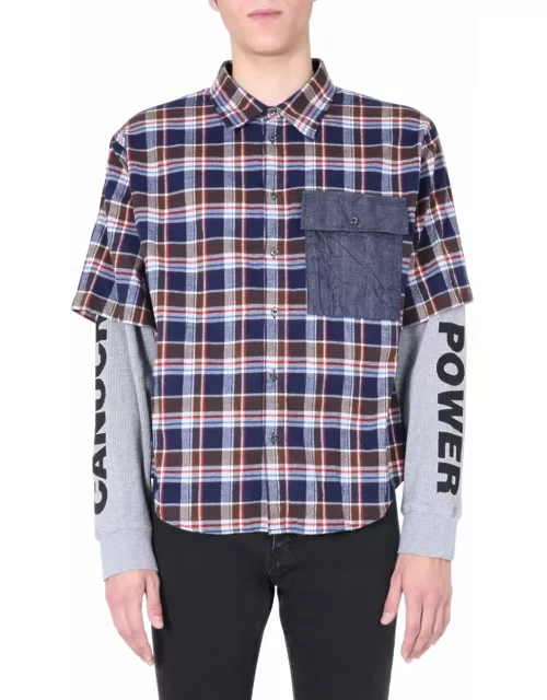 Dsquared2 Shirt With Double Sleeve
