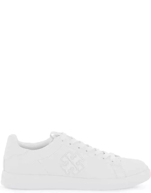 Tory Burch Double T Howell Court Leather Sneaker