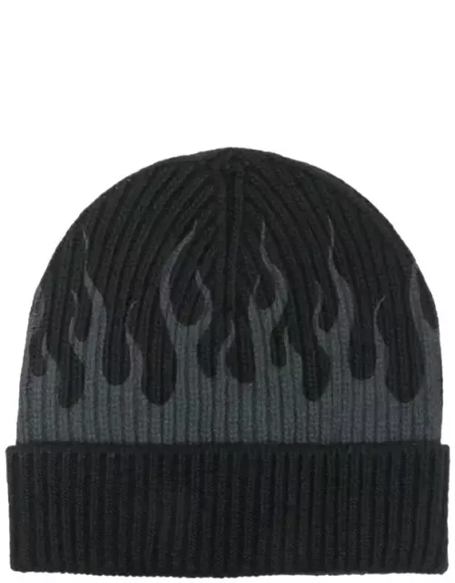 Vision of Super Beanie Grey Flame