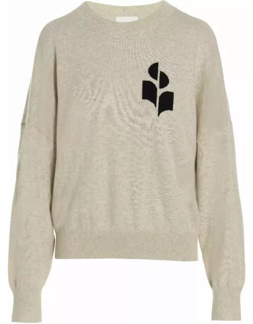 Marant Étoile Marisans Sweater With Logo Intarsia