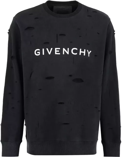Givenchy Cotton Crew-neck Sweatshirt