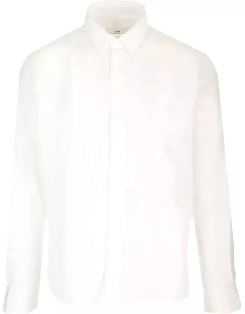 Ami Alexandre Mattiussi White Cotton Shirt