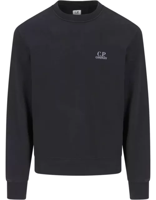 C.P. Company Logo Crewneck Sweatshirt