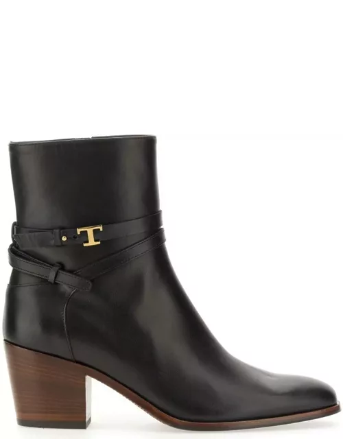 Tod's Almond Toe Ankle Boot