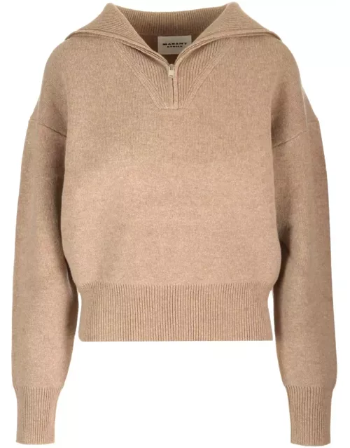 Marant Étoile Half Zip Sweater