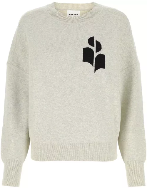 Marant Étoile Atlee Sweater With Logo Intarsia