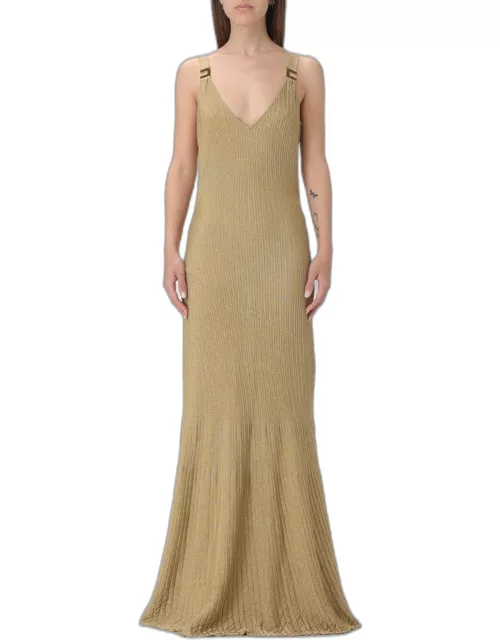 Dress ELISABETTA FRANCHI Woman colour Gold