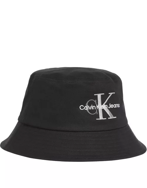 Calvin Klein Jeans Embroidered Bucket Hat - Black
