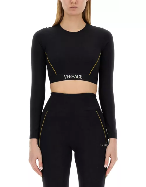 Versace Tops With Logo