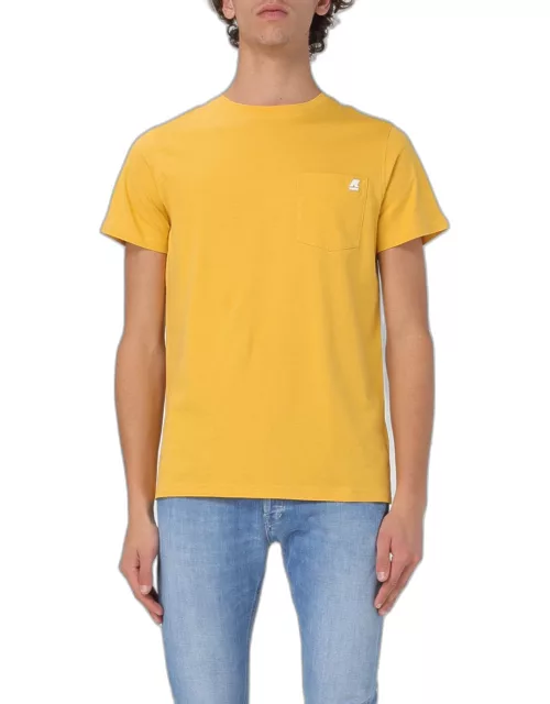 T-Shirt K-WAY Men colour Yellow