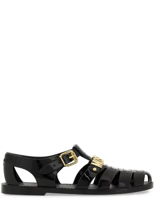 Moschino Sandal With Logo
