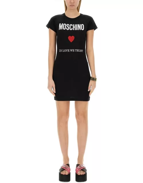 Moschino Dress With Logo