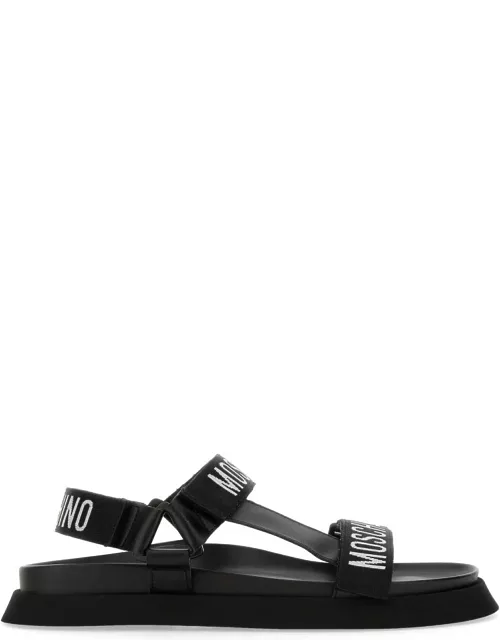 Moschino Sandal With Logo