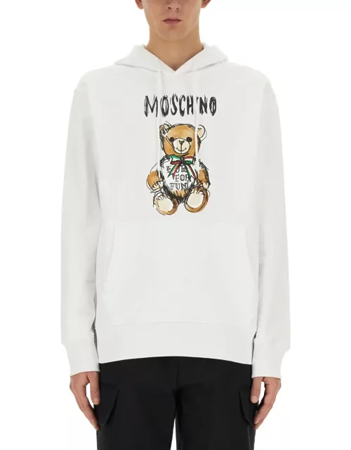 Moschino Teddy Print Sweatshirt