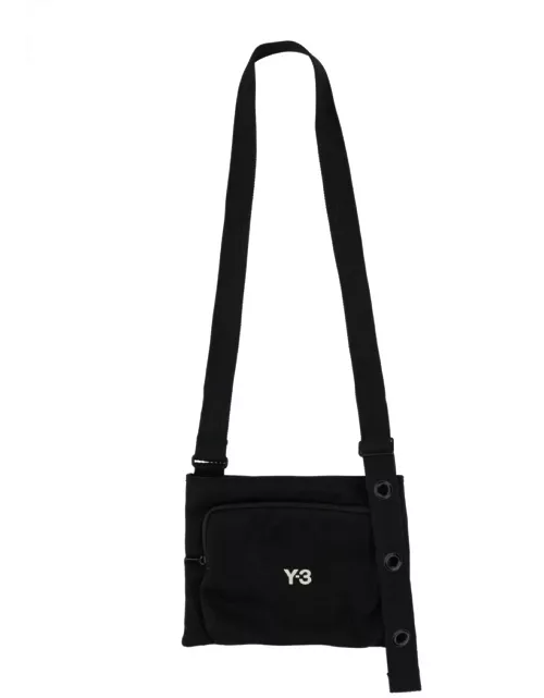 Y-3 Sacoche Fabric Shoulder Bag
