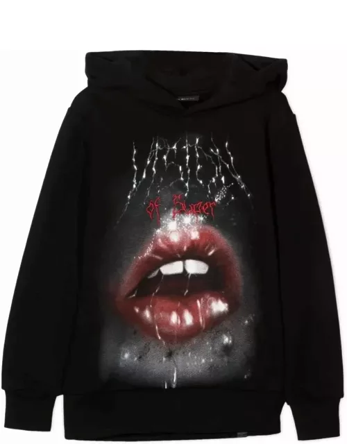 Vision of Super Hoodie Rock Mouth Print