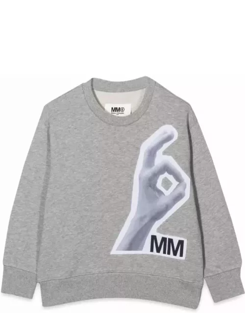 MM6 Maison Margiela Mm Ok Crewneck Sweatshirt