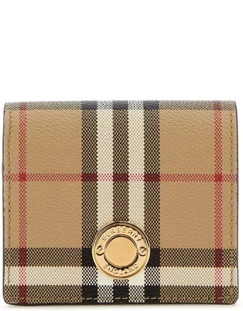 Burberry Printed Canvas Small Wallet