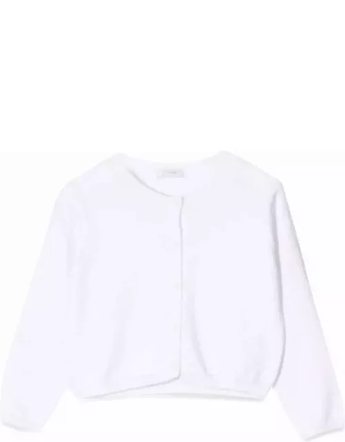 Il Gufo White Tricot Sweater