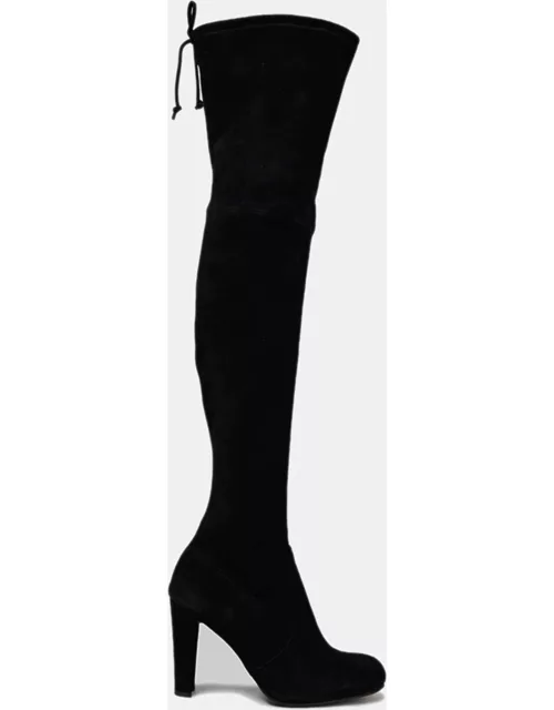 Stuart Weitzman Suede Over The Knee Boots