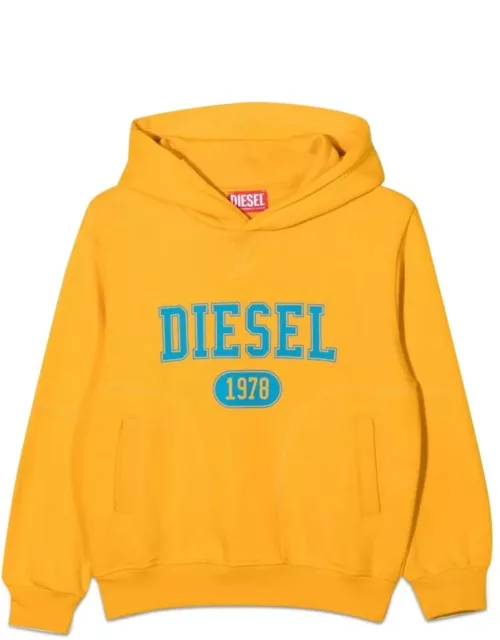 Diesel Hooded Sweatshirt With Logo