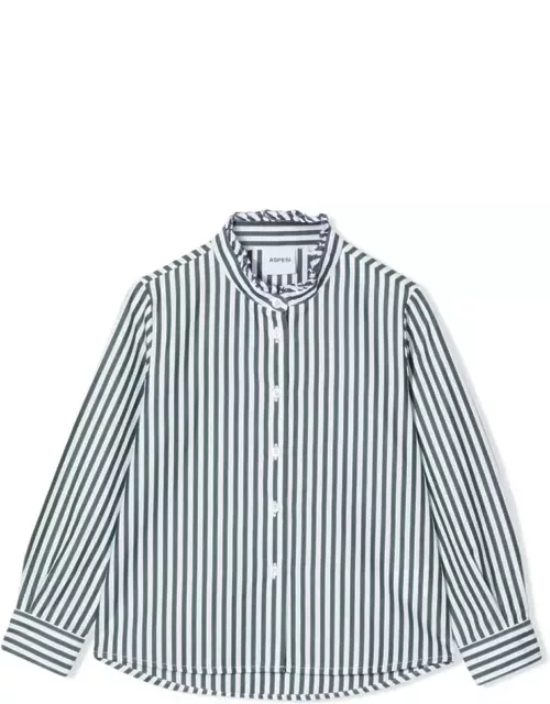 Aspesi M/l Striped Shirt