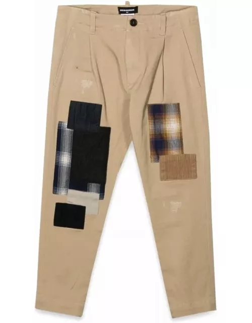 Dsquared2 Pants With Patche