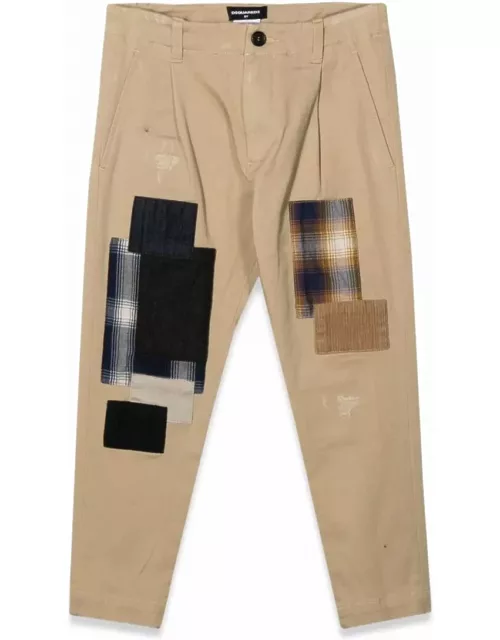 Dsquared2 Pants With Patche