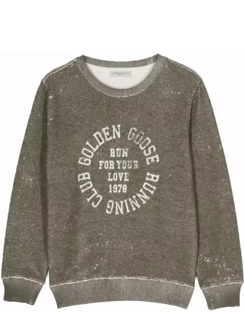 Golden Goose Crewneck Sweatshirt With Print