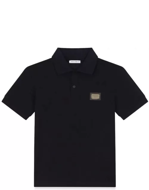Dolce & Gabbana Short-sleeved Polo Shirt