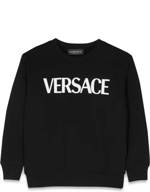 Versace Logo Crewneck Sweatshirt