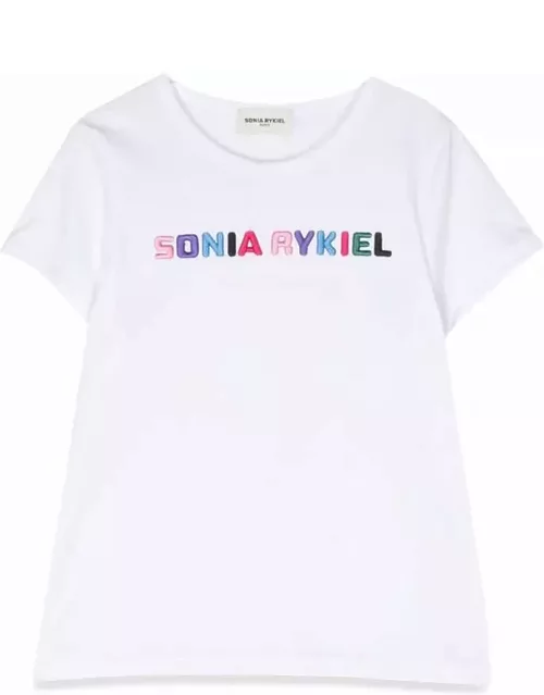 Sonia Rykiel T-shirt Logo Contrasting Profile